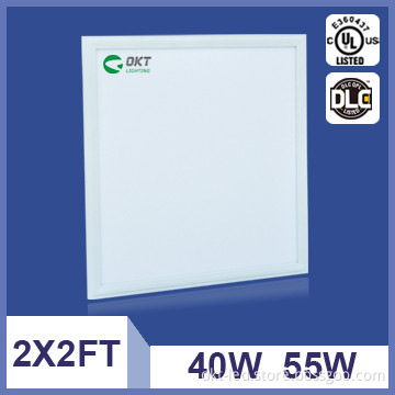 2x2 UL DLC ES 40w 55w embedded dimmable led flat retrofit panel light